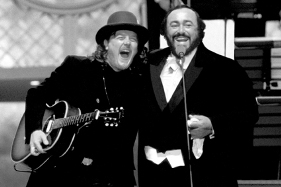 Pavarotti e Zucchero Pavarotti e Zucchero